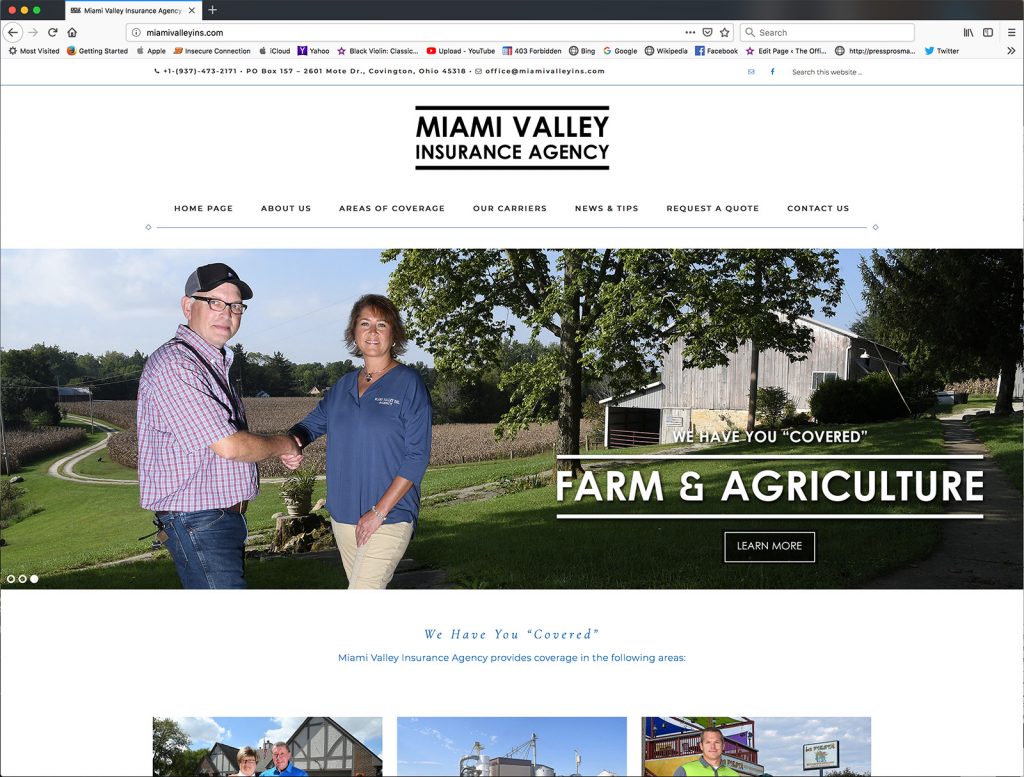 Miami Valley Insurance - Color Green Creative