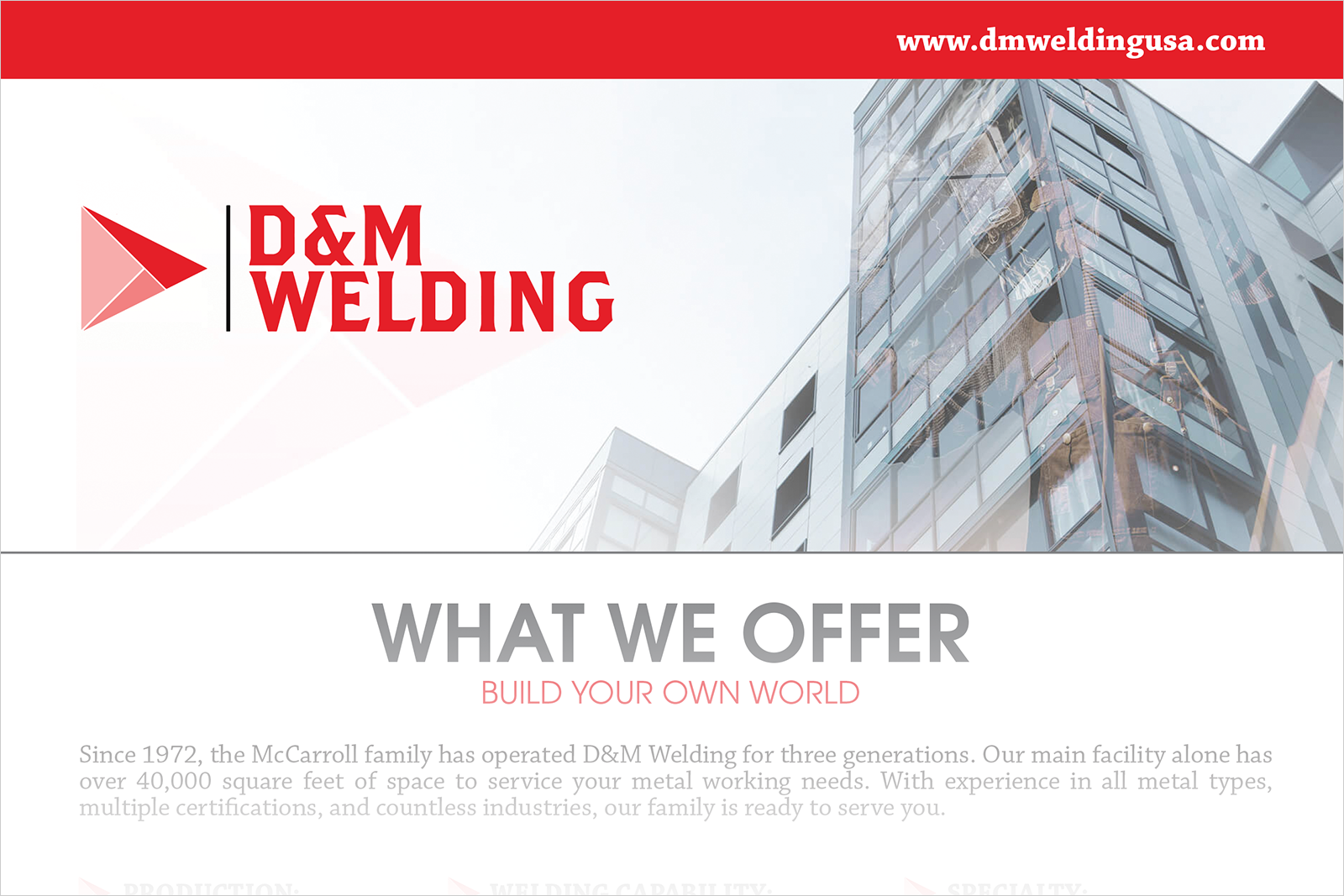 Read more about the article D&M Welding