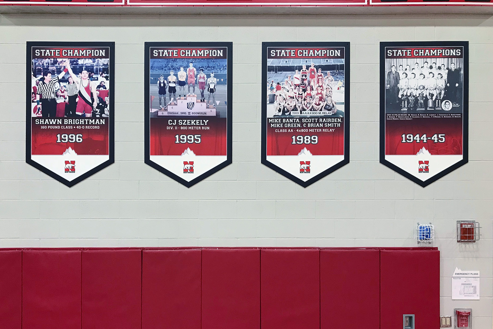 Read more about the article Northridge High School Gym Graphics